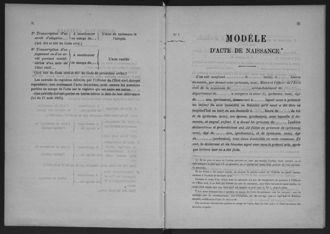 EPINAY-SUR-ORGE.- Naissances, mariages, décès : registre d'état civil (1902). 