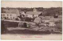 PRUNAY-SUR-ESSONNE. - Vue générale [1945, timbre à 1 franc, sépia]. 