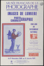 BIEVRES.- Exposition : Images de lumière. Photo/Cinématographie. 200 ans de patrimoine national, Musée français de la photographie, 17 novembre 1980-12 janvier 1981. 