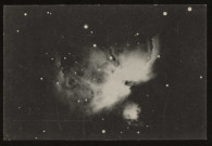 JUVISY-SUR-ORGE. - Observatoire Flammarion - La grande nébuleuse d'Orion. Edition Observatoire de Juvisy, photo Quénisset, 1920. 