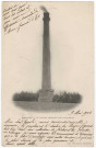 ESSONNES. - La grande cheminée des papeteries, Beaugeard, 1902, 13 lignes, 2x5 c, ad. 
