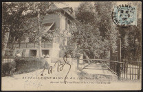 Châlo-Saint-Mars.- La Chalouette devant les Tavaillons et la Croix Guillaume (6 septembre 1906). 