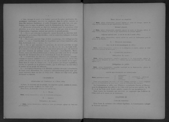 BLANDY.- Naissances, mariages, décès : registre d'état civil (1920-1932). 