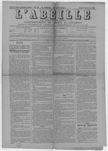 n° 29 (18 avril 1895)