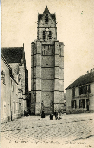 ETAMPES. - Saint-Martin, la tour penchée [Editeur L. des G.]. 