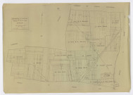 MONNERVILLE. - Section A dite de l'ouest, feuille 2, plan révisé pour 1934. Ech. 1/2.500. N et B. Dim. 0,75 x 1,04. 