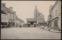 LIMOURS.- La place [1900-1903]. 