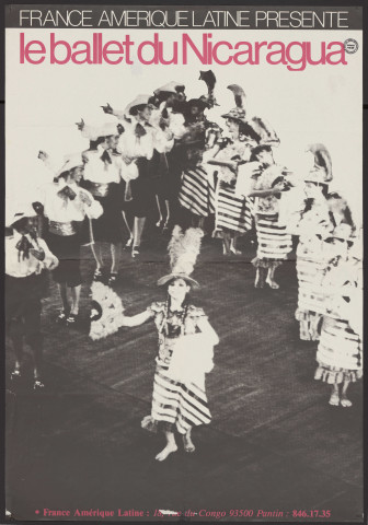 EVRY.- Le Ballet du Nicaragua, Théâtre de l'Agora, [15 novembre 1985]. 