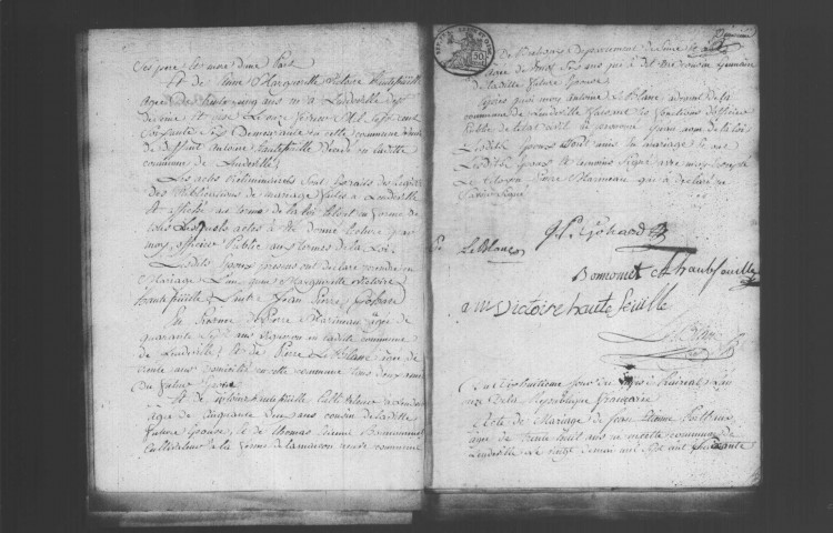 LEUDEVILLE. Naissances, mariages, décès : registre d'état civil (an XI-1818). 