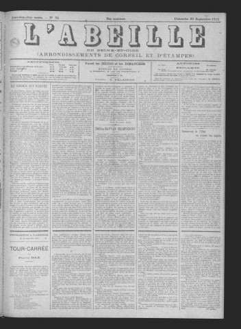 n° 73 (22 septembre 1912)