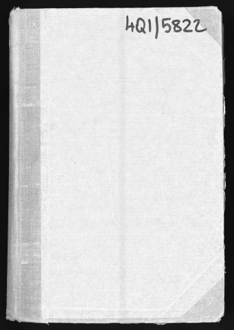 Conservation des hypothèques de CORBEIL. - Répertoire des formalités hypothécaires, volume n° 415 : A-Z (registre ouvert vers 1920). 