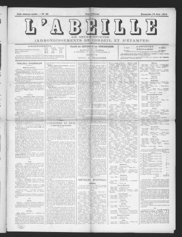 n° 25 (18 juin 1916)