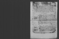 VAUHALLAN. Paroisse Saint-Barthélémy : Baptêmes, mariages, sépultures : registre paroissial (1692-1715, 1737-1741). 