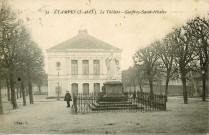 ETAMPES. - Le théâtre Geoffroy-Saint-Hilaire [Editeur L. des G., 1904, timbre à 10 centimes]. 