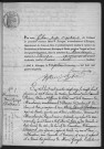 MAUCHAMPS.- Naissances, mariages, décès : registre d'état civil (1891-1905). 