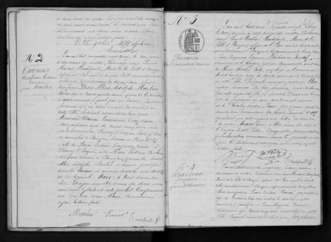 ETAMPES. Décès : registre d'état civil (1885). 