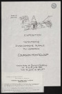 COURSON-MONTELOUP. - Exposition : patrimoine d'une commune rurale du Hurepoix, Mairie-Ecole, 6 juillet-21 juillet 1980. 