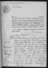 BOURAY-SUR-JUINE.- Naissances, mariages, décès : registre d'état civil (1891-1898). 