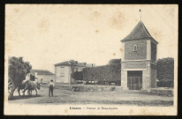 LISSES. - Ferme de Beaurepaire (attelage de bœufs). (Edition Levasseur, 1904, 1 timbre à 5 centimes.) 