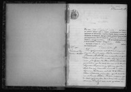 FLEURY-MEROGIS.- Naissances, mariages, décès : registre d'état civil (1855-1869). 