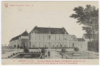 LONGPONT-SUR-ORGE. - Ancienne maison du mesnil (petit manoir), détruite vers 1840. Edition Seine-et-Oise artistique et pittoresque, Collection Paul Allorge, dessin. 