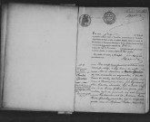 BIEVRES. Naissances, mariages, décès : registre d'état civil (1872-1876). 