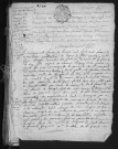 BOUTERVILLIERS - Registres paroissiaux. - Registre des baptêmes et des mariages (1760 - 1784). 