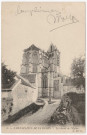 SAINT-SULPICE-DE-FAVIERES. - Le chevet de l'église [Editeur L des G, 1905, timbre à 10 centimes]. 