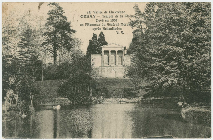 ORSAY. - Temple de la Gloire, élevé en 1802 en l'honneur du Général Moreau après Hohenlinden. Editeur VV, 1926. 