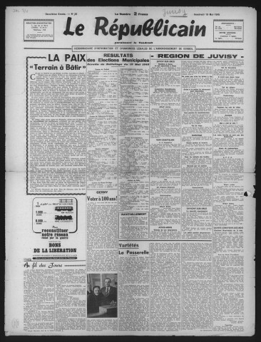 n° 33 (18 mai 1945)