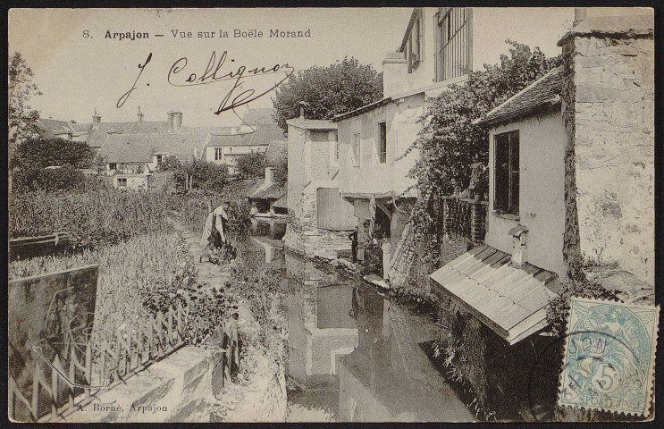 Arpajon.- Vue sur la Boële Morand (mai 1906). 