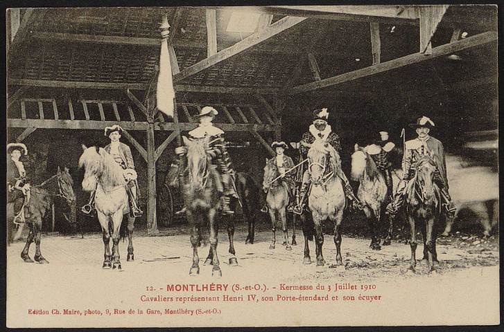 Montlhéry.- Kermesse du 3 juillet 1910 (n° 12). 