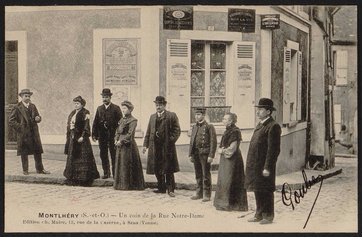 Montlhéry.- Un coin de la rue Notre-Dame [1904-1910]. 