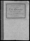 FORET-SAINTE-CROIX (LA). Tables décennales (1792-1902). 