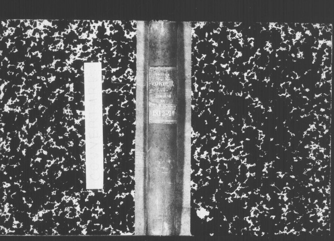 CHAMPCUEIL. Naissances, mariages, décès : registre d'état civil (1812-1820). 