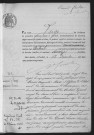 AUVERNAUX.- Naissances, mariages, décès : registre d'état civil (1897-1904). 