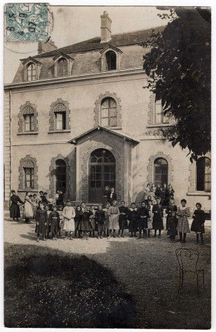 EPINAY-SUR-ORGE. - Pensionnat Sainte-Marie. Editeur Guilleminot à Paris, 1907, timbre à 5 centimes. 