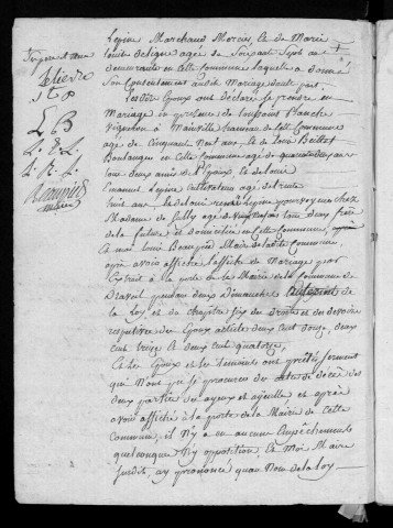MAINVILLE (DRAVEIL). Naissances, mariages, décès : registre d'état civil (1808-1813). 