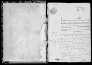 VERT-LE-PETIT. Naissances, mariages, décès : registre d'état civil (1848-1860). 
