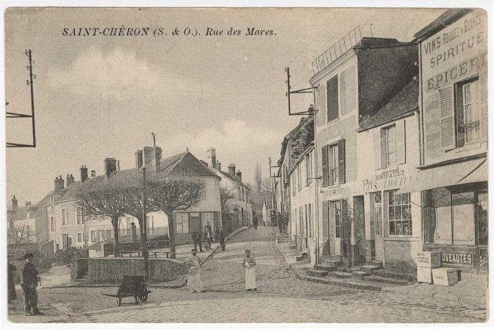 SAINT-CHERON. - Rue des Mares [Editeur Royer]. 