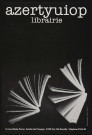 EVRY. - Affiche publicitaire pour la librairie Azertyuiop, Cours Blaise Pascal, 1984. 