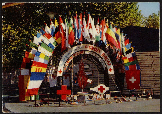 Palaiseau.- Ensemble décoratif du comité de la Croix rouge française de Palaiseau [1964-1970]. 