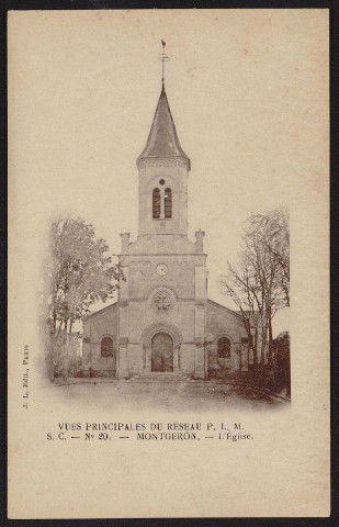 MONTGERON.- L'église [1900-1903].