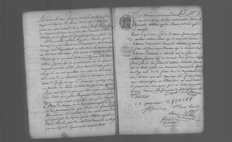 SAINT-MICHEL-SUR-ORGE. Naissances, mariages, décès : registre d'état civil (1831-1842). 
