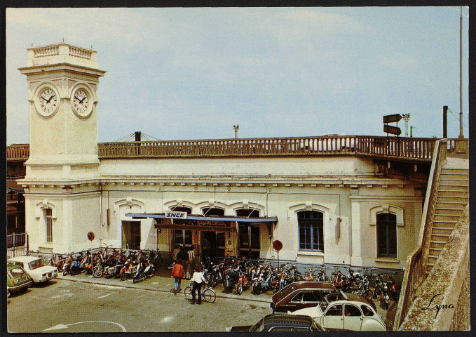 JUVISY-SUR-ORGE.- La gare, [1972-1990].