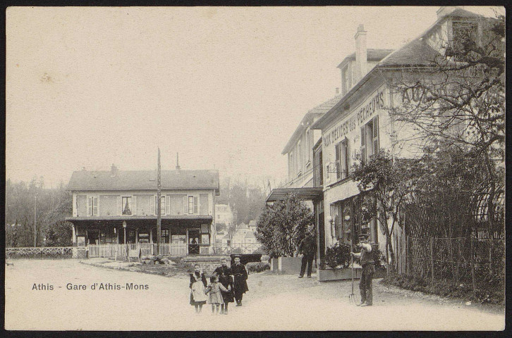 Athis-Mons.- Gare d'Athis-Mons [1904-1920]. 