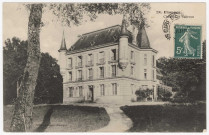 ORMOY-LA-RIVIERE. - Château de Vauroux [Timbre à 5 centimes]. 
