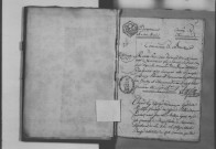 BREUX-JOUY. Naissances, mariages, décès : registre d'état civil (an VIII-1807). [mariages (an VIII et les six premiers mois) voir 4E506]. 