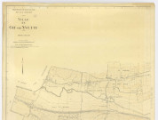 Fonds de plan topographique de GIF-SUR-YVETTE (partie Ouest) dressé et dessiné par L. LEMAIRE, géomètre-expert, vérifié par H. CHAMPIGNEULLE, ingénieur-géomètre, 1944. Ech. 1/2.000. N et B. Dim. 1,10 x 0,91. 