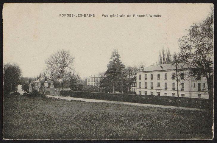 Forges-les-Bains.- Vue générale de Riboutté-Witalis (5 juin 1911). 